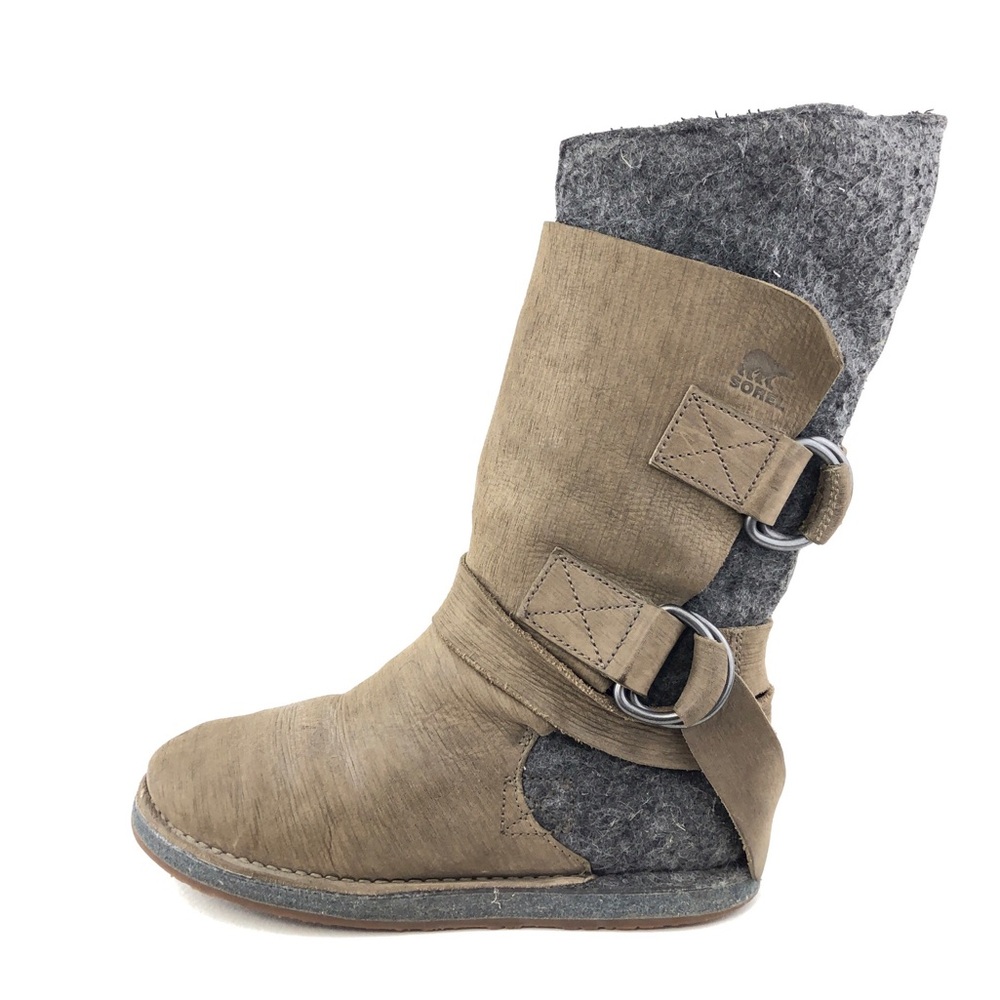 Sorel Chipahko Felt Leather Winter Boots 9